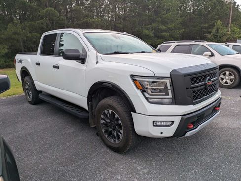 Used 2021 Nissan Titan PRO-4X w/ Pro-4x Utility Package AWD/4WD image 1