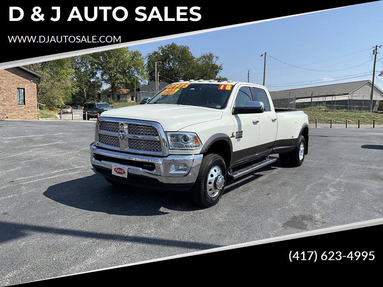 Used 2018 RAM 3500 Laramie AWD/4WD image 1