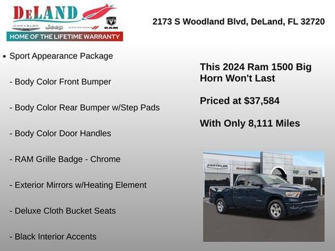 Used 2024 RAM 1500 Big Horn image 36
