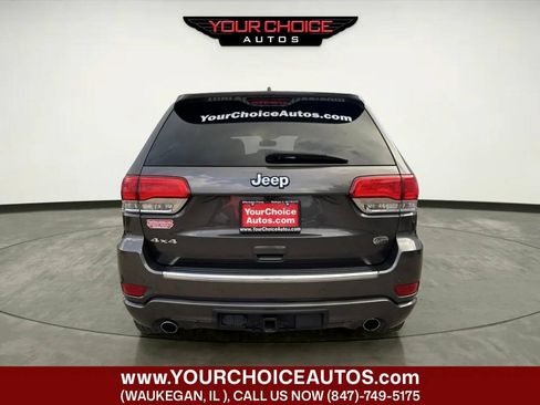 Used 2018 Jeep Grand Cherokee Overland AWD/4WD image 4