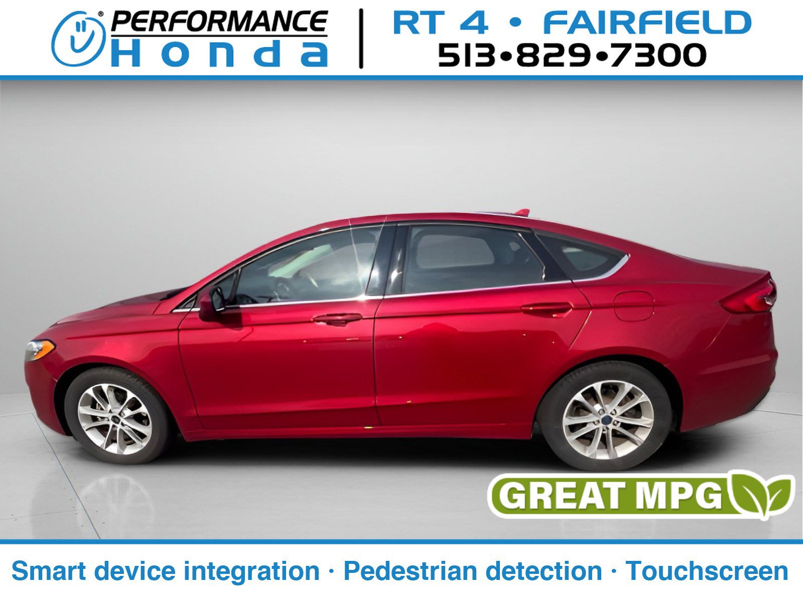 Used 2020 Ford Fusion SE FWD image 1