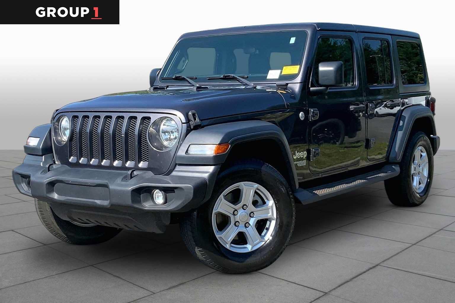 Used 2018 Jeep Wrangler Unlimited Sport S AWD/4WD image 1