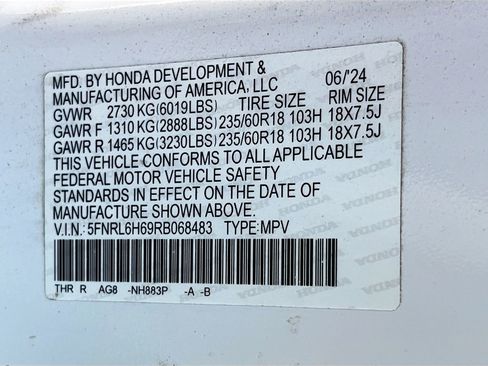 Used 2024 Honda Odyssey EX-L image 33