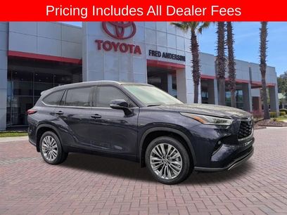 New 2026 Toyota Highlander Platinum