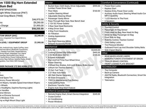 Used 2023 RAM 1500 Big Horn w/ Trailer Tow Group image 34