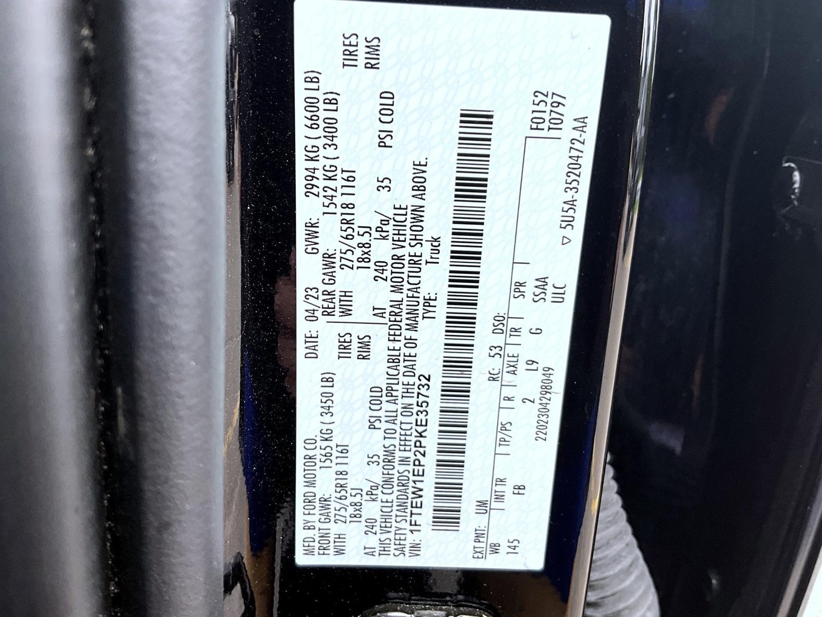 Used 2023 Ford F150 XLT w/ Equipment Group 302A High AWD/4WD image 27
