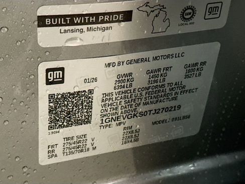 New 2026 Chevrolet Traverse LT w/ LPO, Floor Liner Package image 34