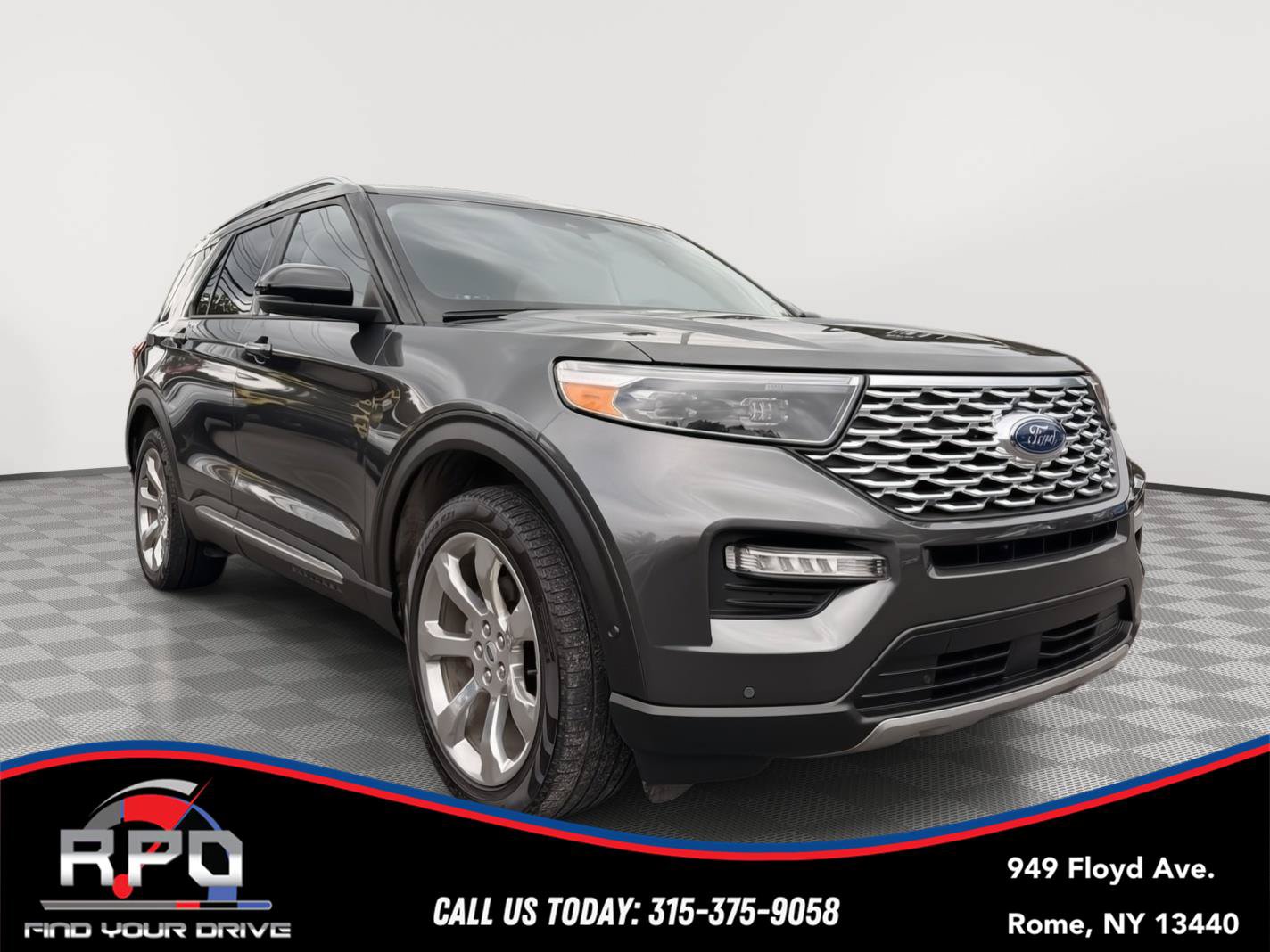 Used 2020 Ford Explorer Platinum w/ Premium Technology Package AWD/4WD image 7