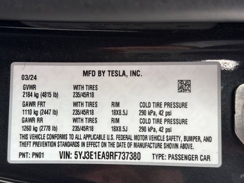 Used 2024 Tesla Model 3 RWD image 29