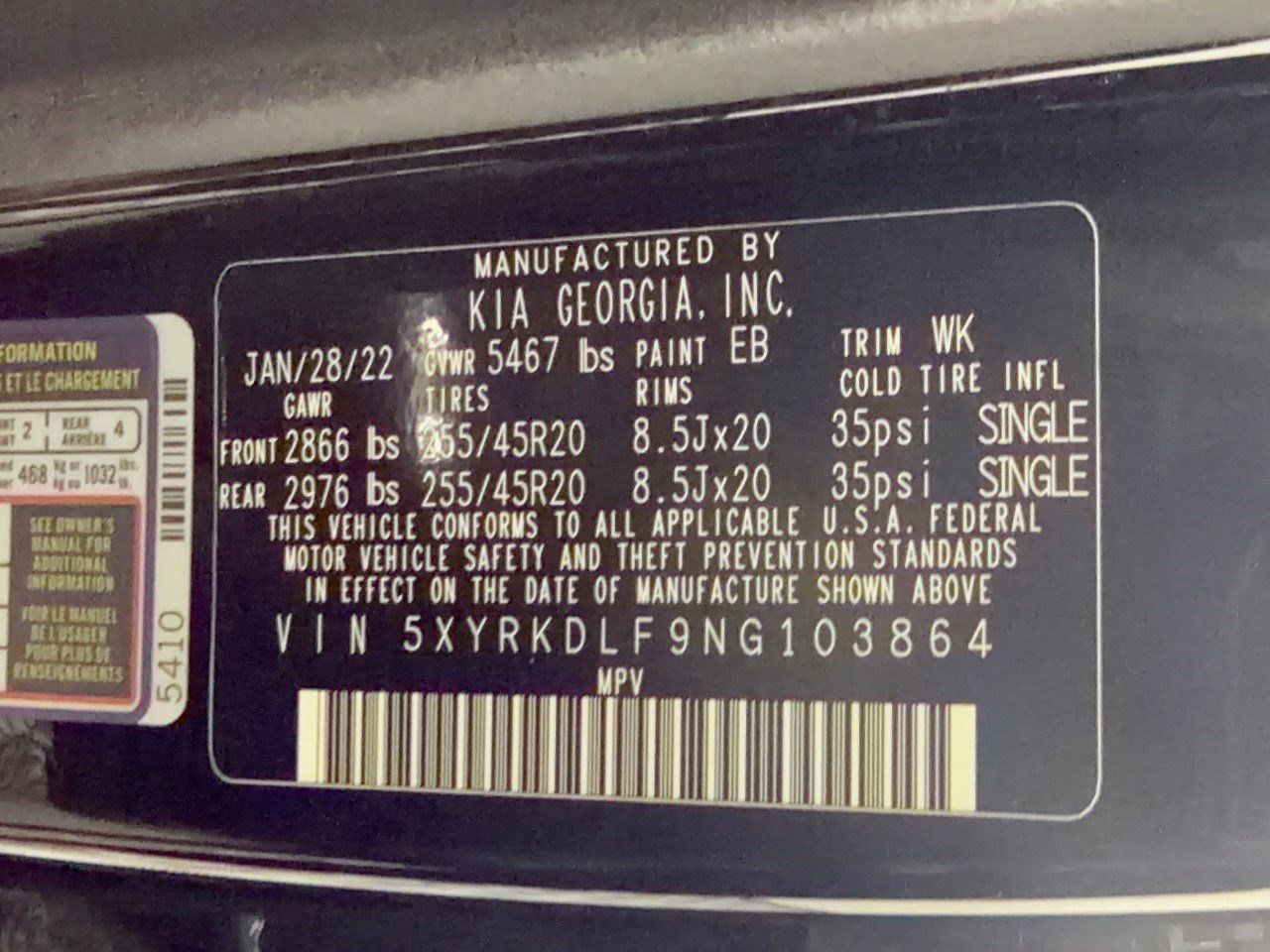 Used 2022 Kia Sorento SX AWD/4WD image 31