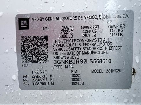 Used 2020 Chevrolet Blazer LT w/ LPO, Floor Liner Package AWD/4WD image 18