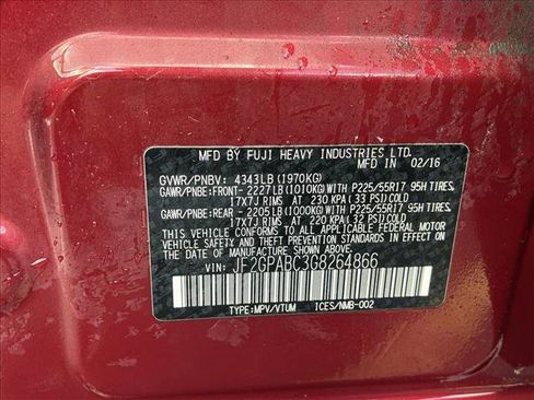 Used 2016 Subaru Crosstrek 2.0i Premium AWD/4WD image 15