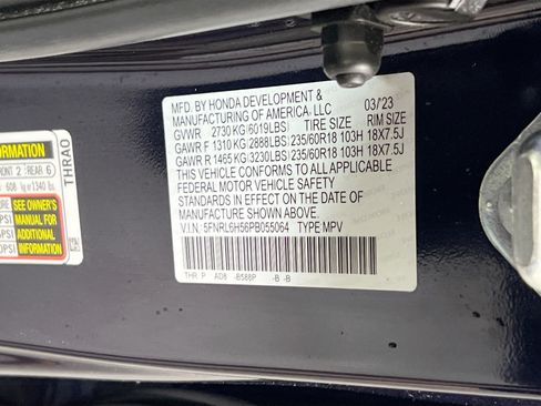 Used 2023 Honda Odyssey EX image 32