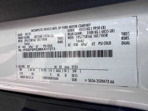 Used 2021 Ford Transit 350 DRW RWD image 45