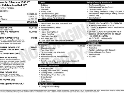 Used 2019 Chevrolet Silverado 1500 LT w/ All-Star Edition AWD/4WD image 3