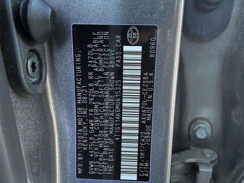 Used 2021 Toyota Camry SE w/ Blackout Package (TMS) image 10