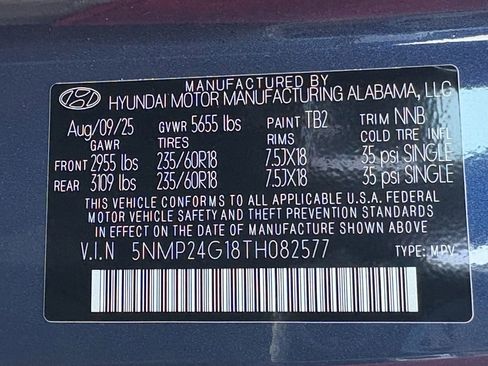 New 2026 Hyundai Santa Fe SEL image 27