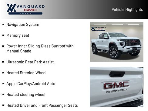 New 2026 GMC Canyon Denali AWD/4WD image 11