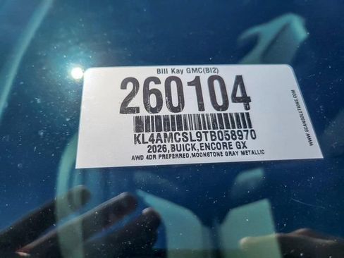 New 2026 Buick Encore GX Preferred w/ Advanced Technology Package AWD/4WD image 23