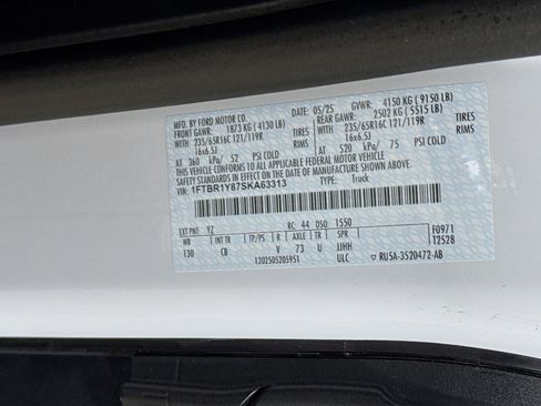Used 2025 Ford Transit 250 Low Roof w/ Exterior Upgrade Package RWD image 27