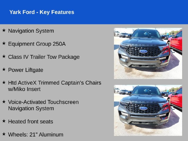 Certified 2023 Ford Explorer ST-Line w/ Class IV Trailer Tow Package AWD/4WD image 2