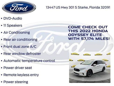 Used 2022 Honda Odyssey Elite image 20