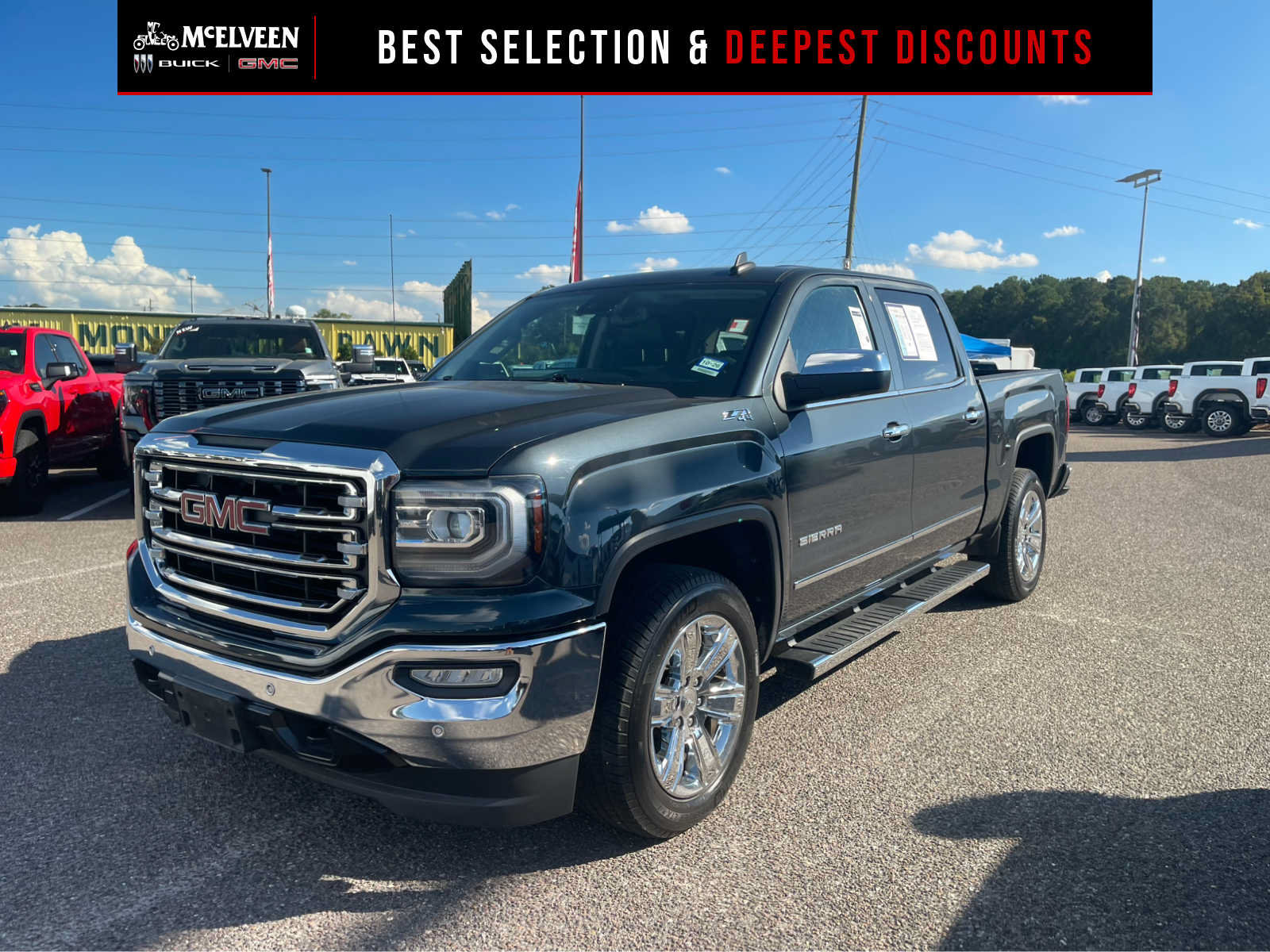 Used 2018 GMC Sierra 1500 SLT AWD/4WD image 1