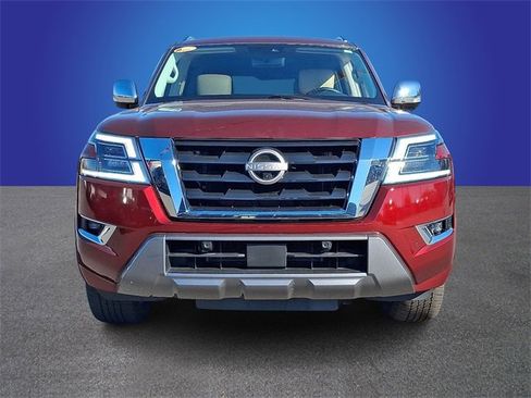 Used 2022 Nissan Armada Platinum w/ Captain's Chairs Package image 2