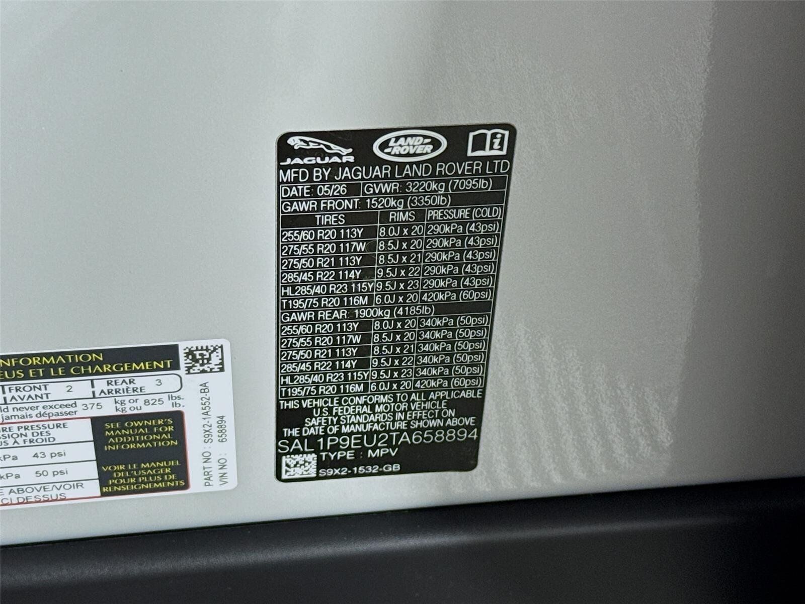 New 2026 Land Rover Range Rover Sport SE AWD/4WD image 34