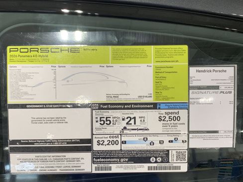 New 2026 Porsche Panamera 4 AWD/4WD image 37