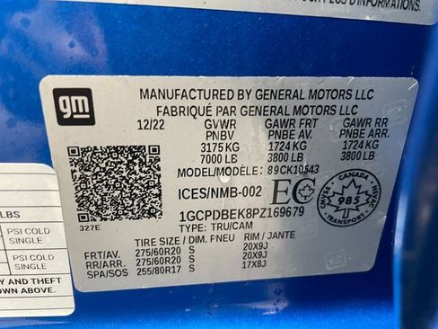 Used 2023 Chevrolet Silverado 1500 Custom image 26