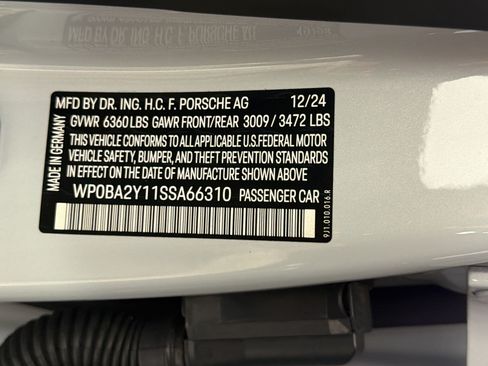 Certified 2025 Porsche Taycan 4 Cross Turismo AWD/4WD image 26