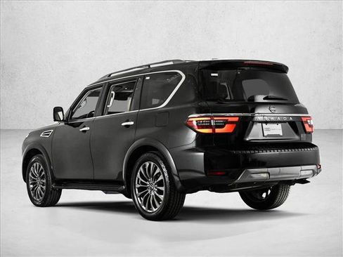 Used 2023 Nissan Armada Platinum w/ Captain's Chairs Package AWD/4WD image 8