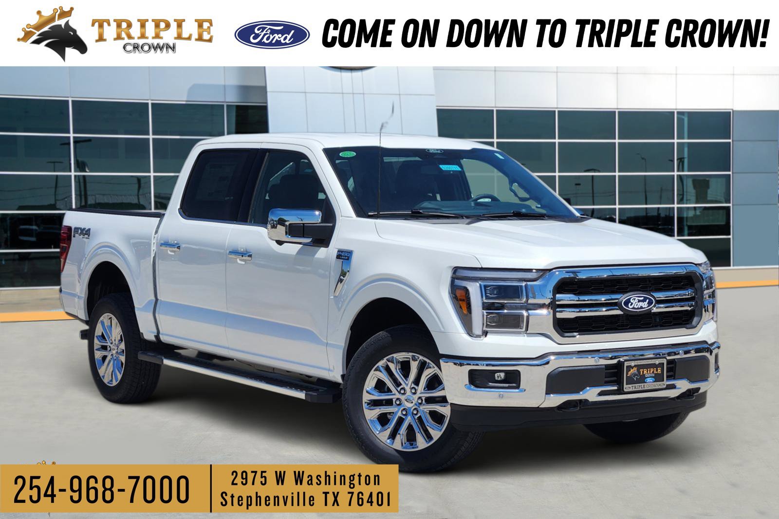 New 2026 Ford F150 Lariat w/ Equipment Group 502A High AWD/4WD 360° Tour