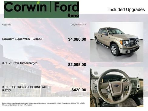 Used 2013 Ford F150 XLT w/ Luxury Equipment Group RWD image 3