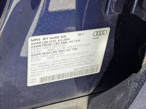 Used 2018 Audi SQ5 Prestige image 15