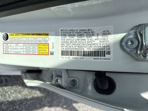 Used 2024 Honda Civic Sport image 36