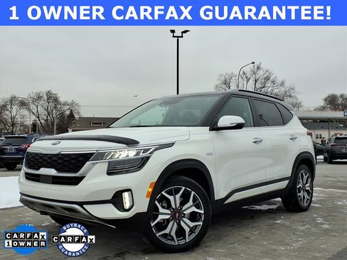 Used 2021 Kia Seltos SX w/ SX Sunroof Package image 3