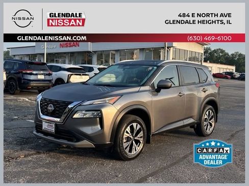 Certified 2023 Nissan Rogue SV w/ SV Premium B Package AWD/4WD image 1