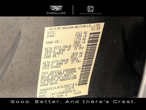 Used 2018 Nissan Titan PRO-4X w/ Pro-4x Convenience Package image 28