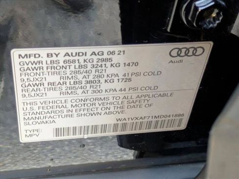 Used 2021 Audi Q7 3.0T Prestige image 26