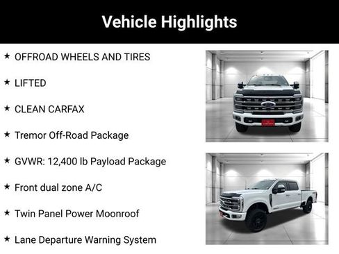 Used 2024 Ford F350 Platinum w/ Tremor Off-Road Package AWD/4WD image 2