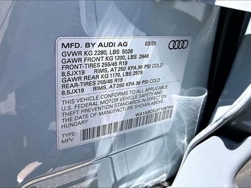 New 2026 Audi Q3 quattro 2.0T AWD/4WD image 13