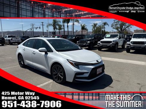 Used 2024 Toyota Corolla XSE FWD image 1