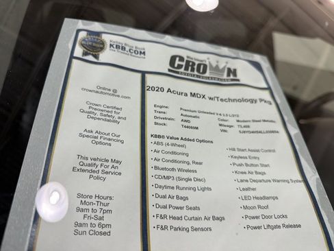 Used 2020 Acura MDX SH-AWD w/ Technology Package image 40