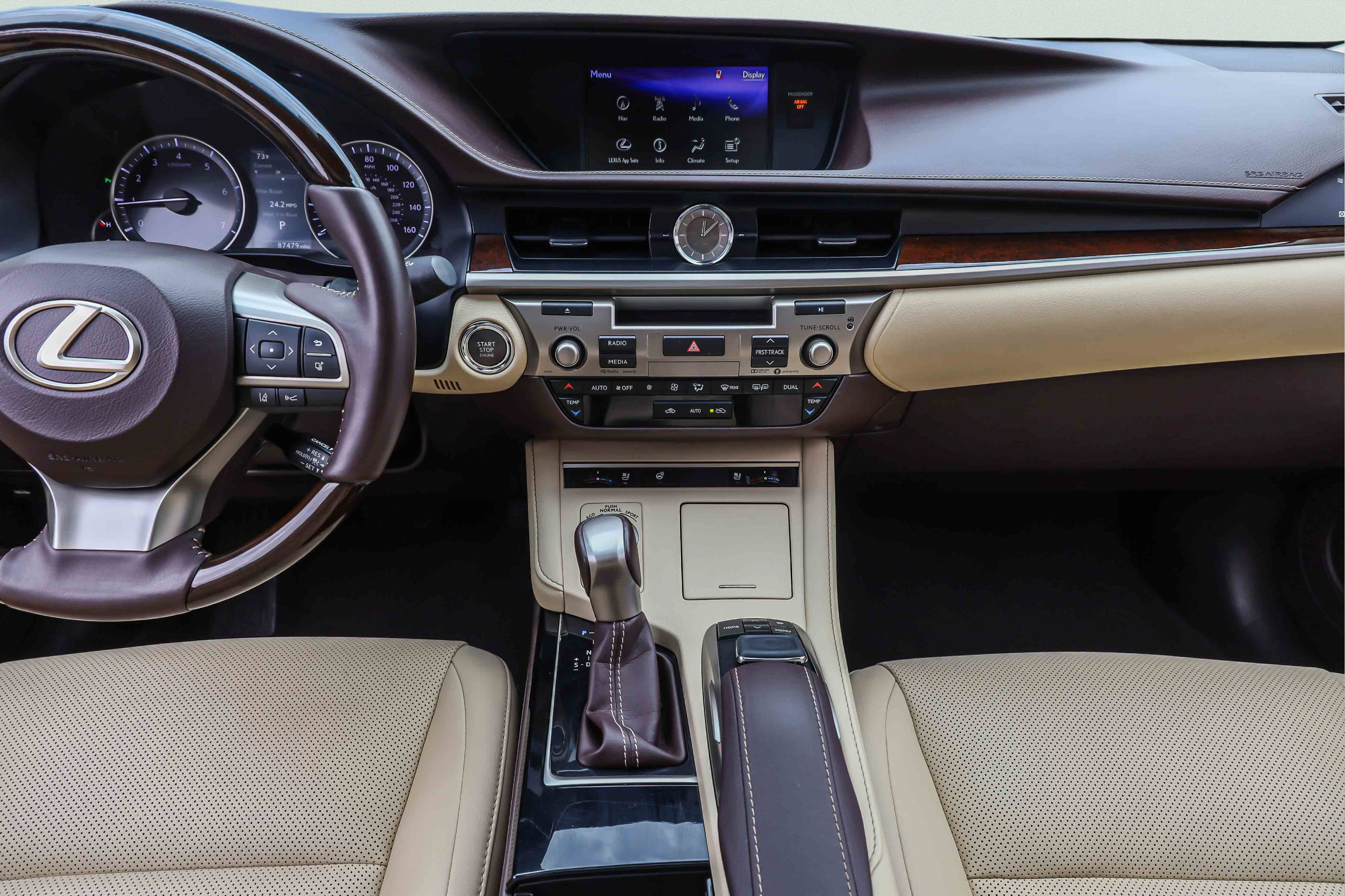 Used 2017 Lexus ES 350 w/ Navigation System Package FWD image 10
