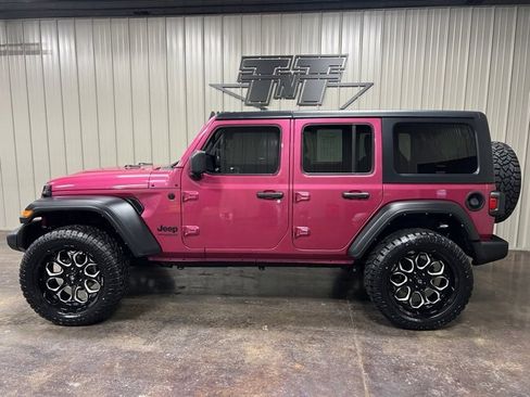 Used 2021 Jeep Wrangler Unlimited Sport image 3