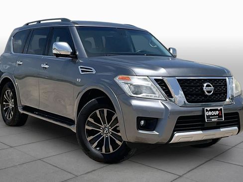 Used 2017 Nissan Armada Platinum w/ Captain Seat Package RWD image 3