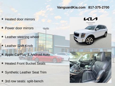 Certified 2022 Kia Telluride S FWD image 12