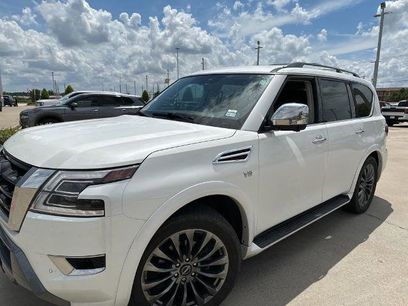 Certified 2021 Nissan Armada Platinum w/ Captain's Chairs Package